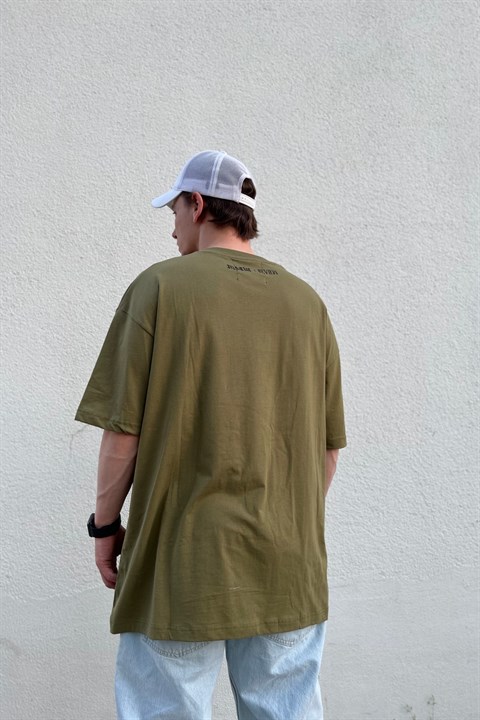 Jr. Crime | Baskılı Oversize Tshirt T309, Tshirt