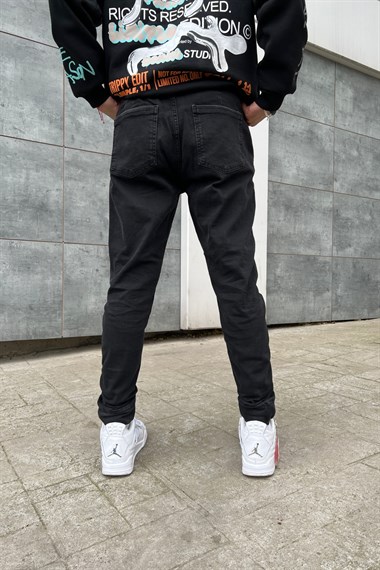 Siyah Skinny Jean Pantolon P493